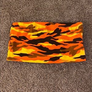 Camo Tube Top